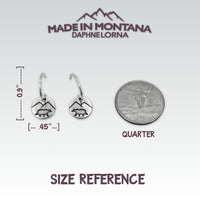 Mountain Bear Earrings - Daphne Lorna