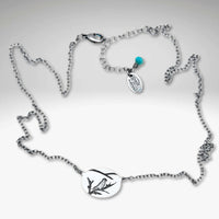 Mountain Bluebird Necklace - Daphne Lorna