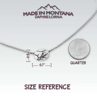 Mountain Bluebird Necklace - Daphne Lorna