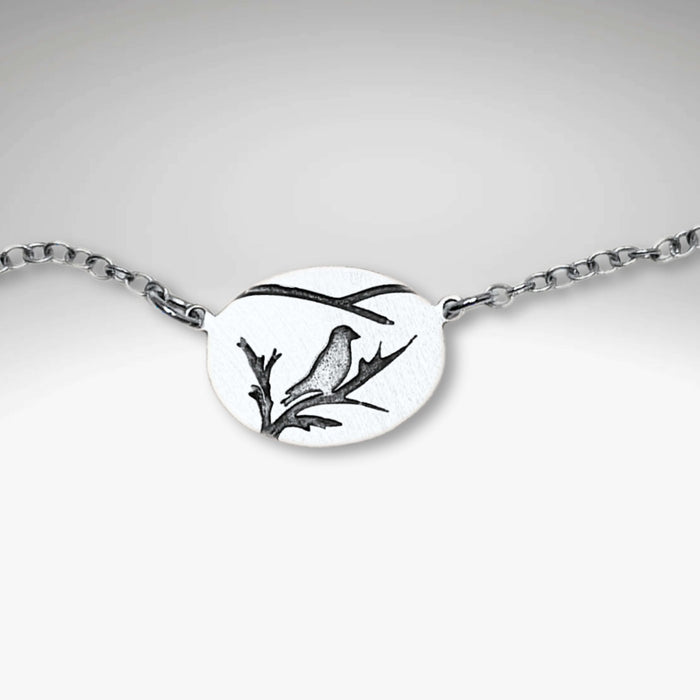 Mountain Bluebird Necklace - Daphne Lorna