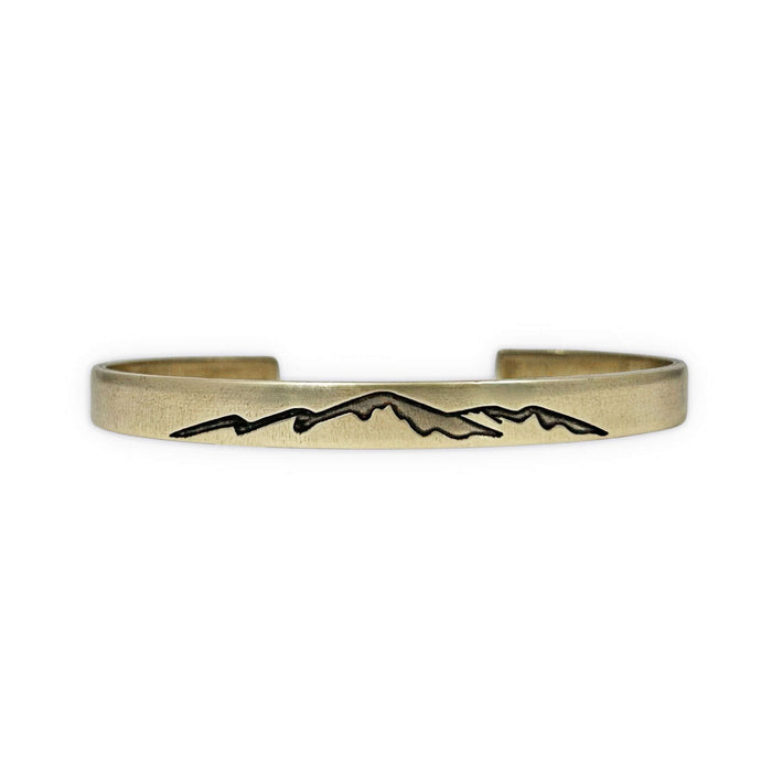 Mountainscape Mountain Cuff Bracelet - Daphne Lorna