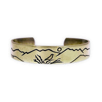 Mtn Bluebird Cuff Bracelet - Daphne Lorna