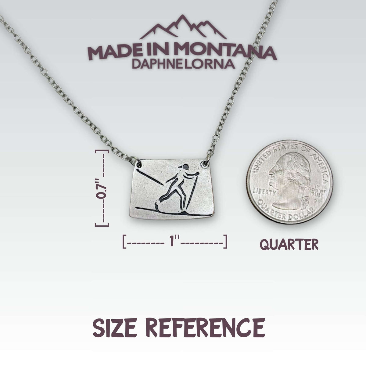 Nordic Run Necklace - Daphne Lorna