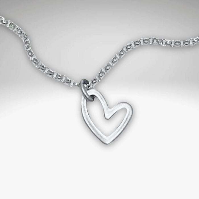 Open Heart Necklace - Daphne Lorna