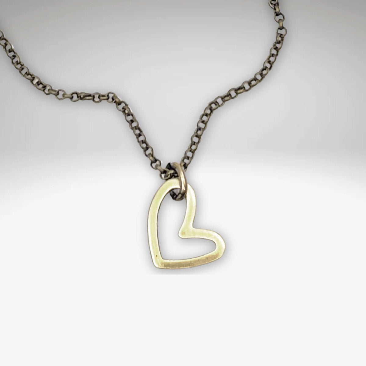 Open Heart Necklace - Daphne Lorna