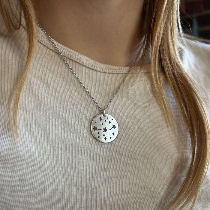 Orion's Belt Disk Necklace - Daphne Lorna