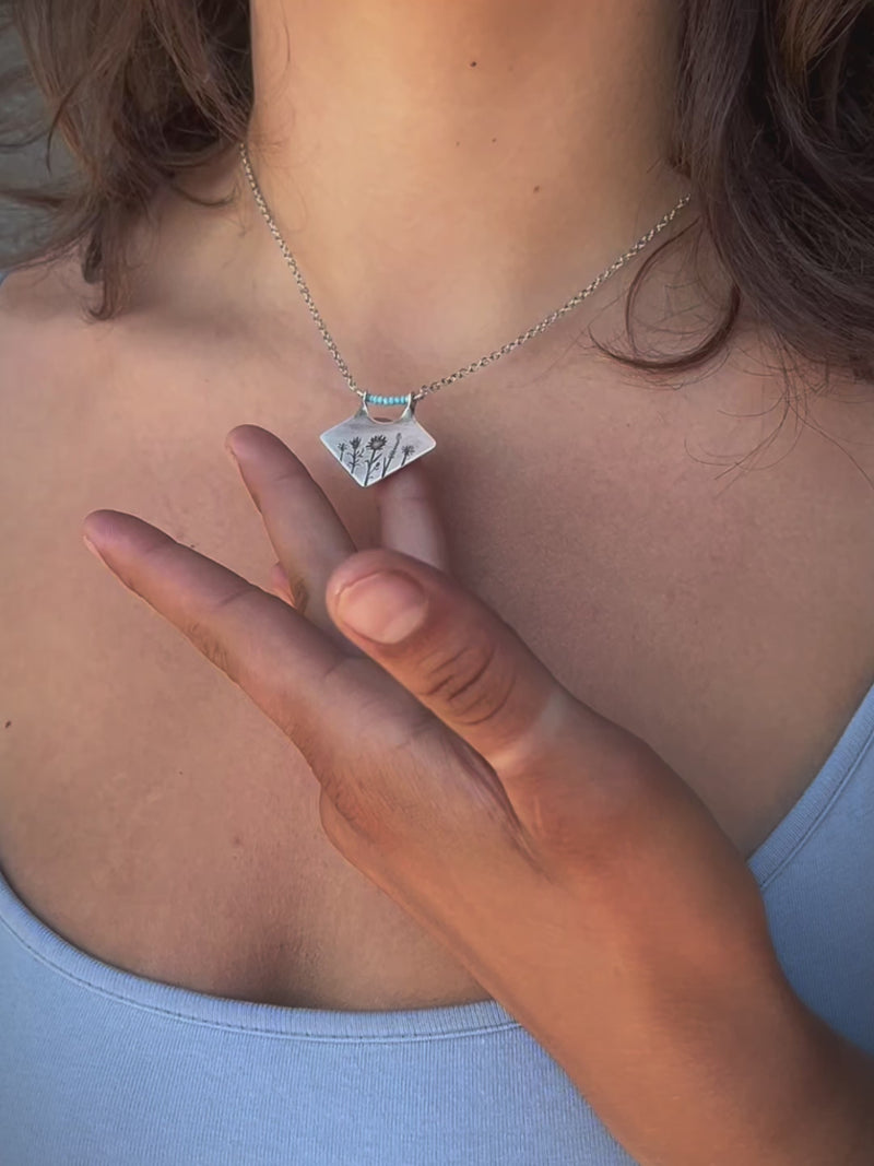 Wildflower Box Necklace