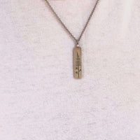 Lupine Necklace featuring a delicate pendant with wildflower design on a rolo chain for summer style.