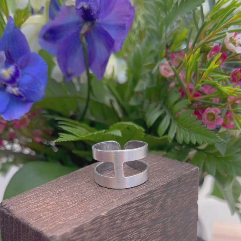 Wide Open Adjustable Ring
