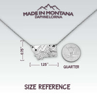 Rising Wolf MT Necklace - Topo Montana - Daphne Lorna
