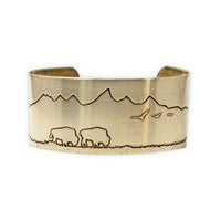 Roaming Buff on the Range Cuff Bracelet - Daphne Lorna