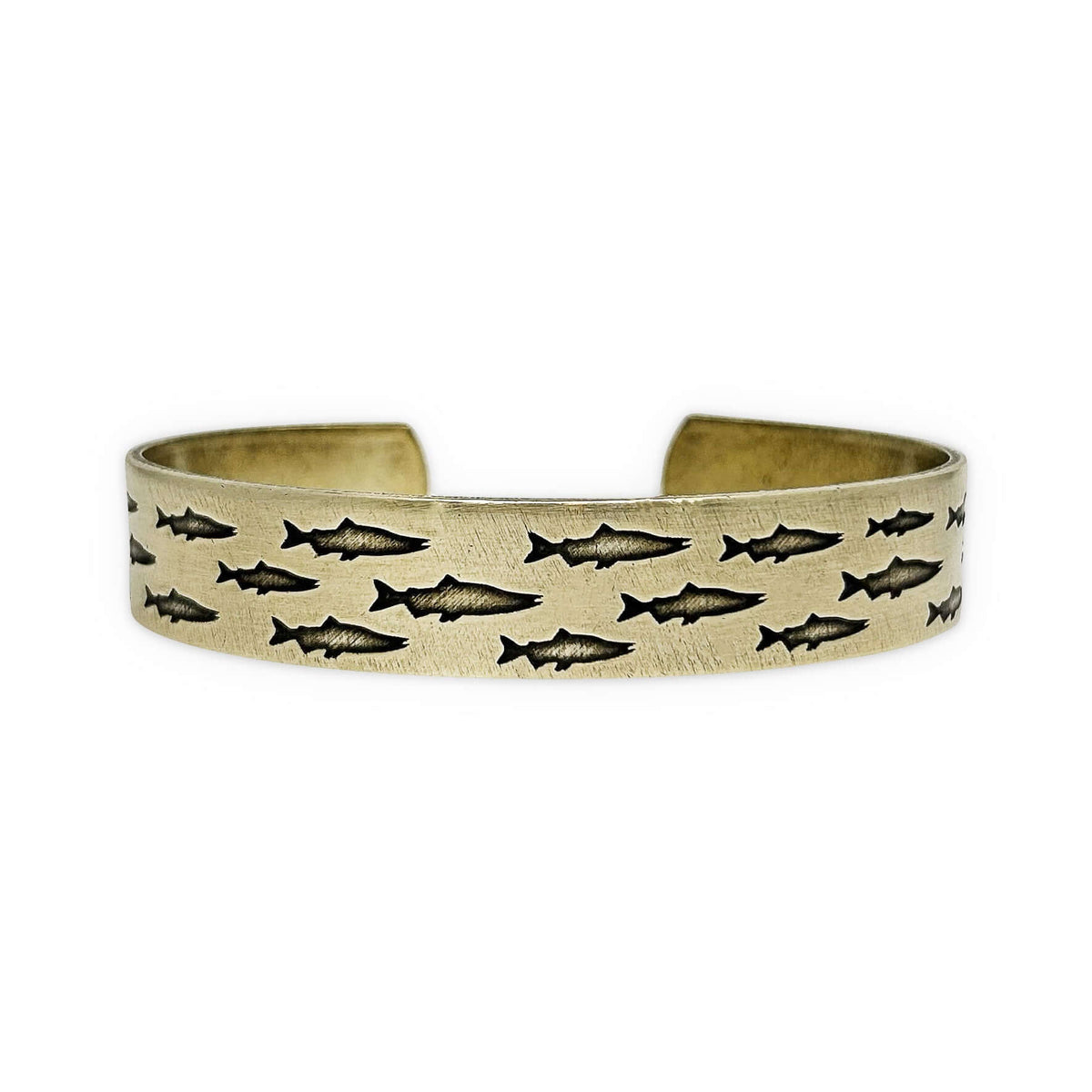 Salmon Run Cuff Bracelet - Daphne Lorna