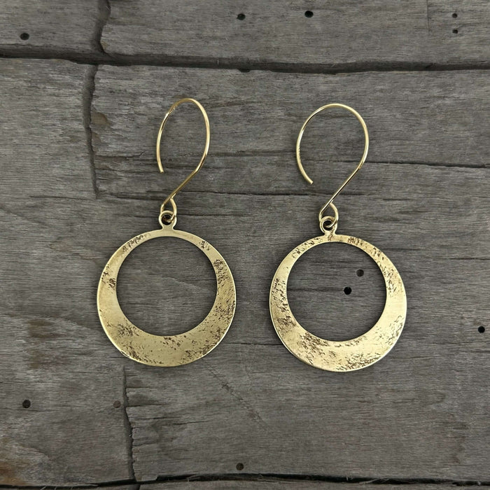 Simple Discs Earrings - Daphne Lorna
