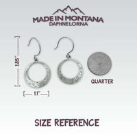 Simple Discs Earrings - Daphne Lorna