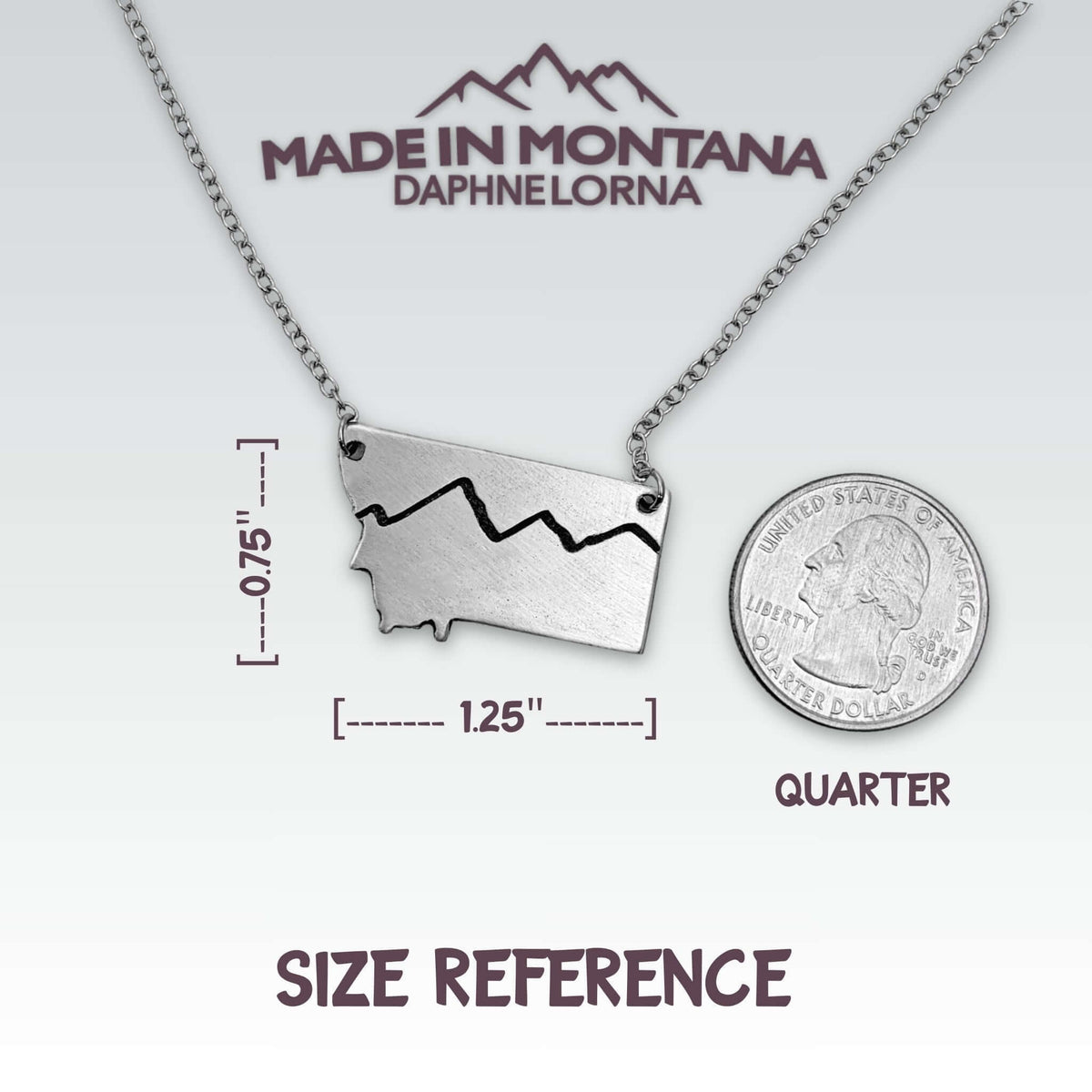 Simple Montana Necklace - Daphne Lorna