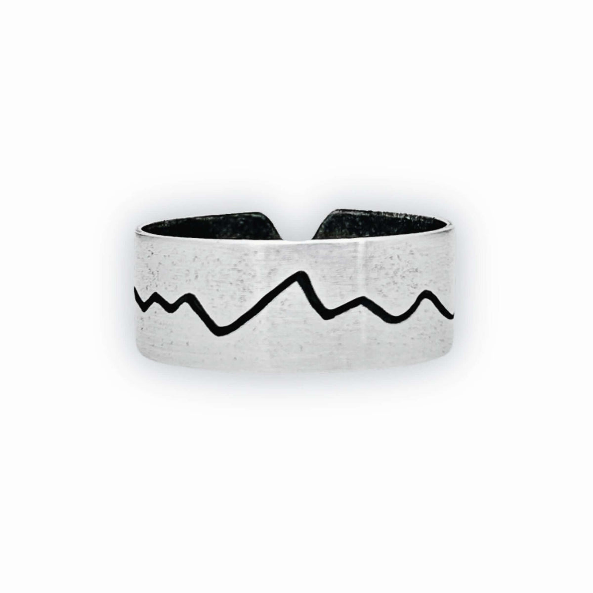Simple Mountain Adjustable Ring - Daphne Lorna