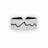 Simple Mountain Adjustable Ring - Daphne Lorna