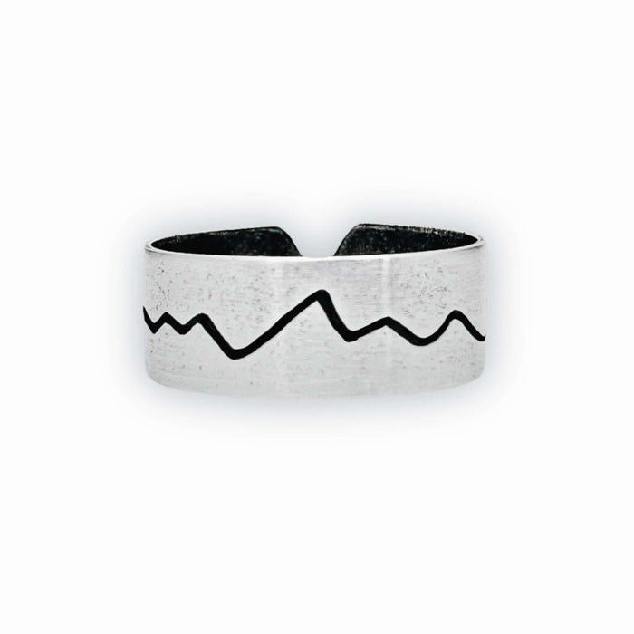 Simple Mountain Adjustable Ring - Daphne Lorna