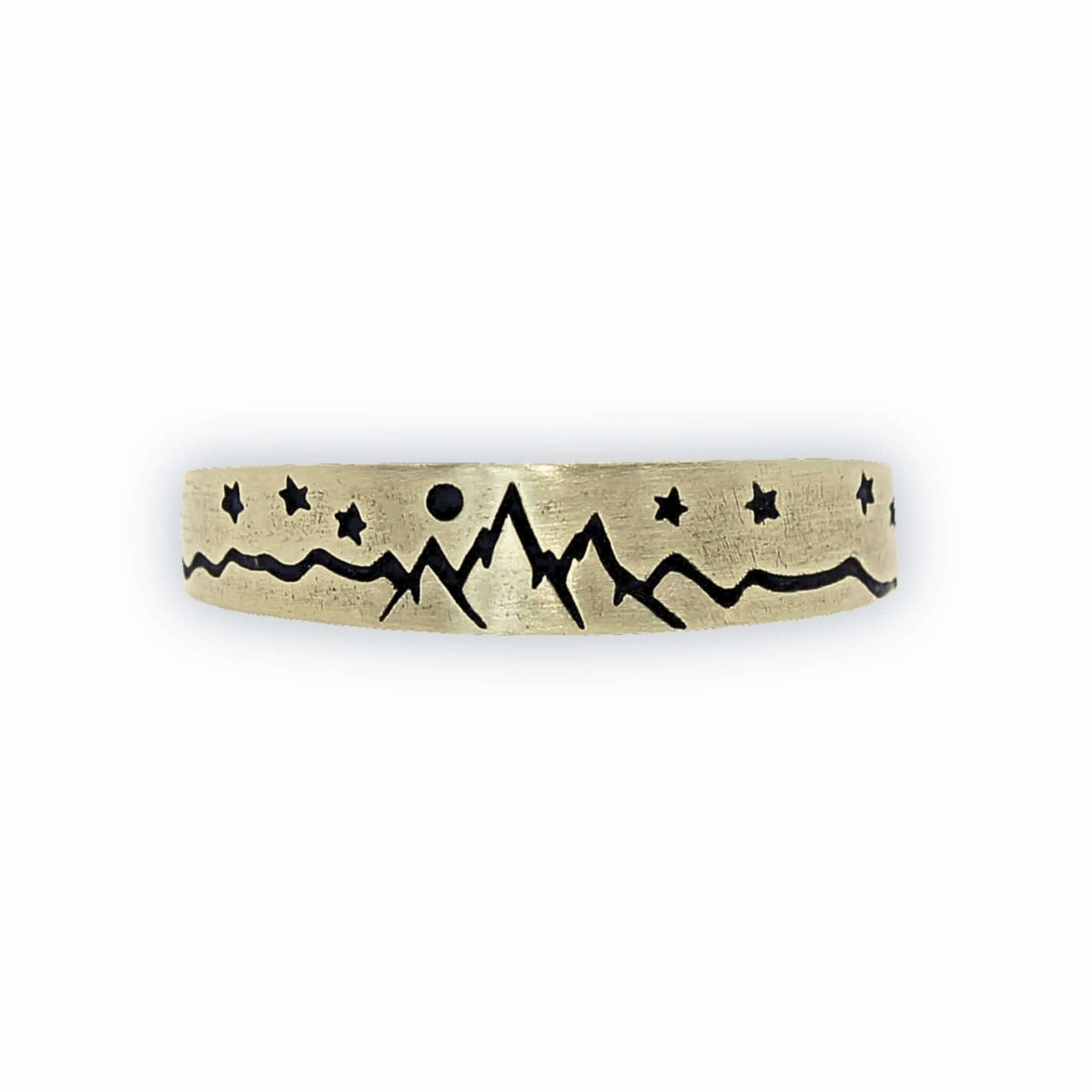 Skinny High Alpine Adjustable Ring - Daphne Lorna