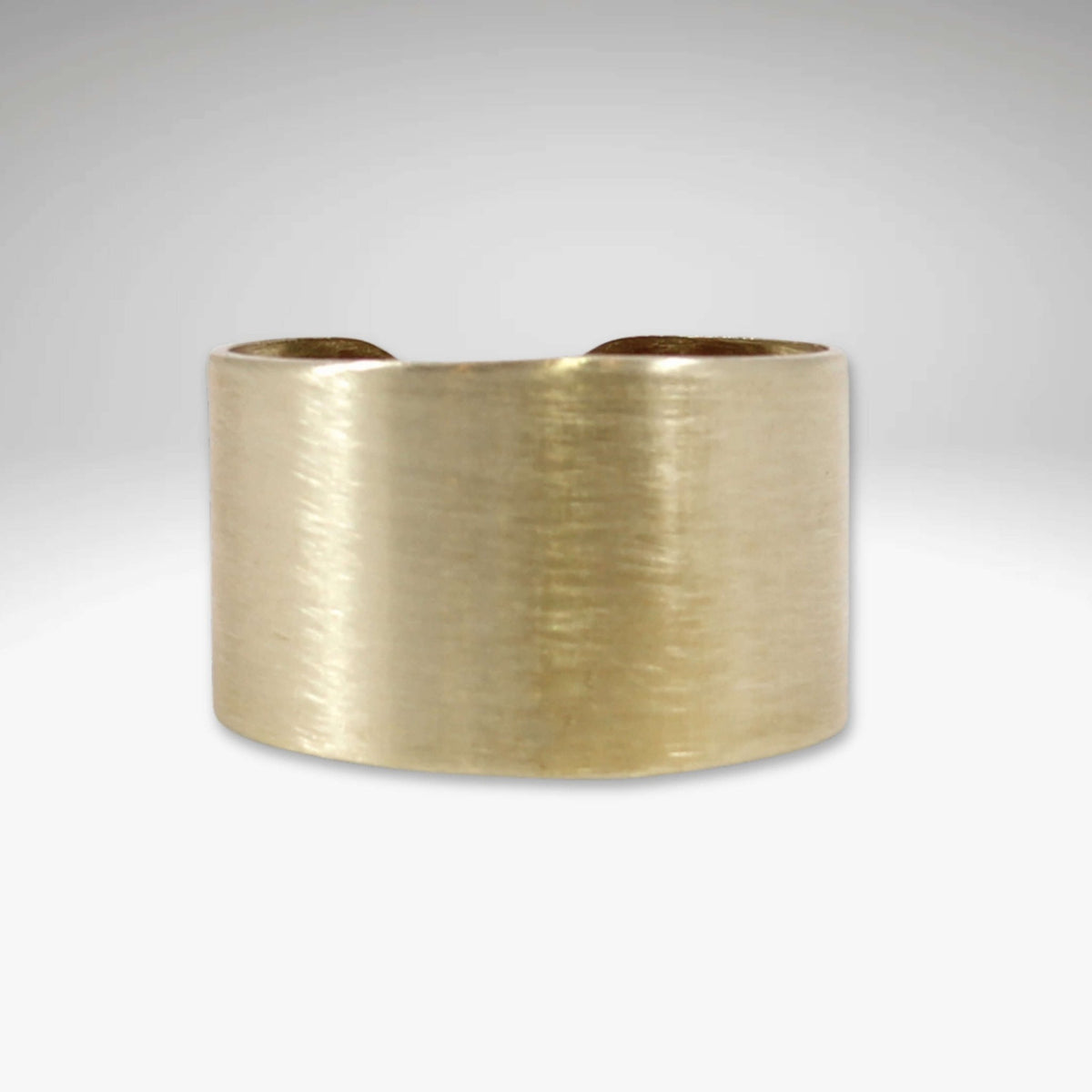 Slate Adjustable Ring in Antique Brass finish, showcasing its simple and stylish design.