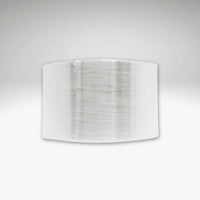 Slate Adjustable Ring in Matte Silver finish, featuring a simple and versatile design perfect for any occasion.