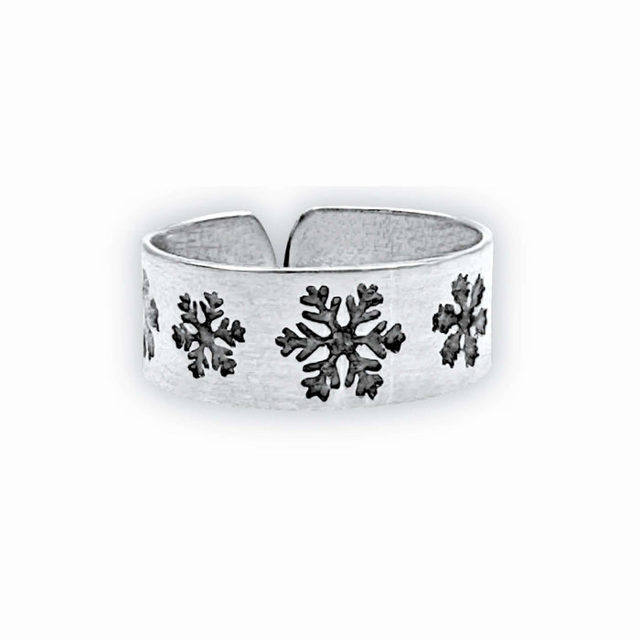 Snowfall Adjustable Ring - Daphne Lorna