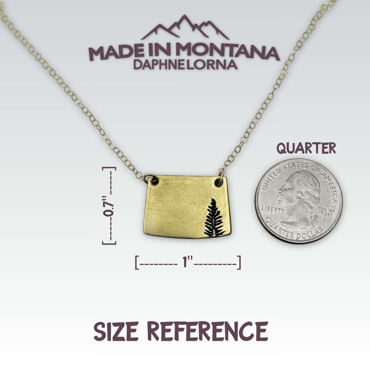 Spruce Necklace - Daphne Lorna