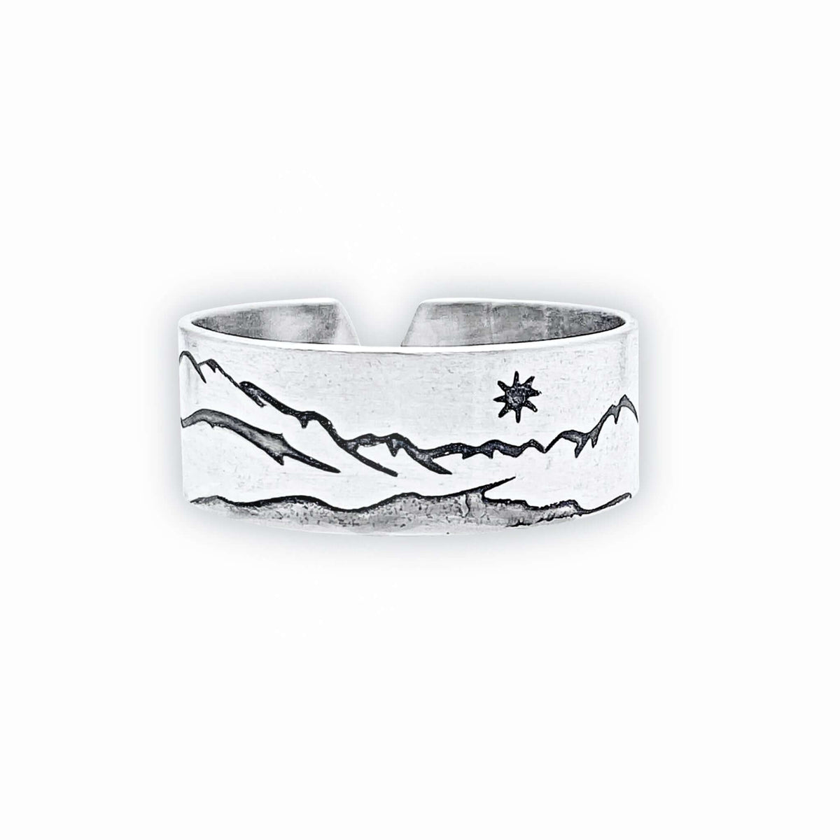 St. Mary Lake Adjustable Ring - Daphne Lorna