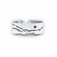 St. Mary Lake Adjustable Ring - Daphne Lorna