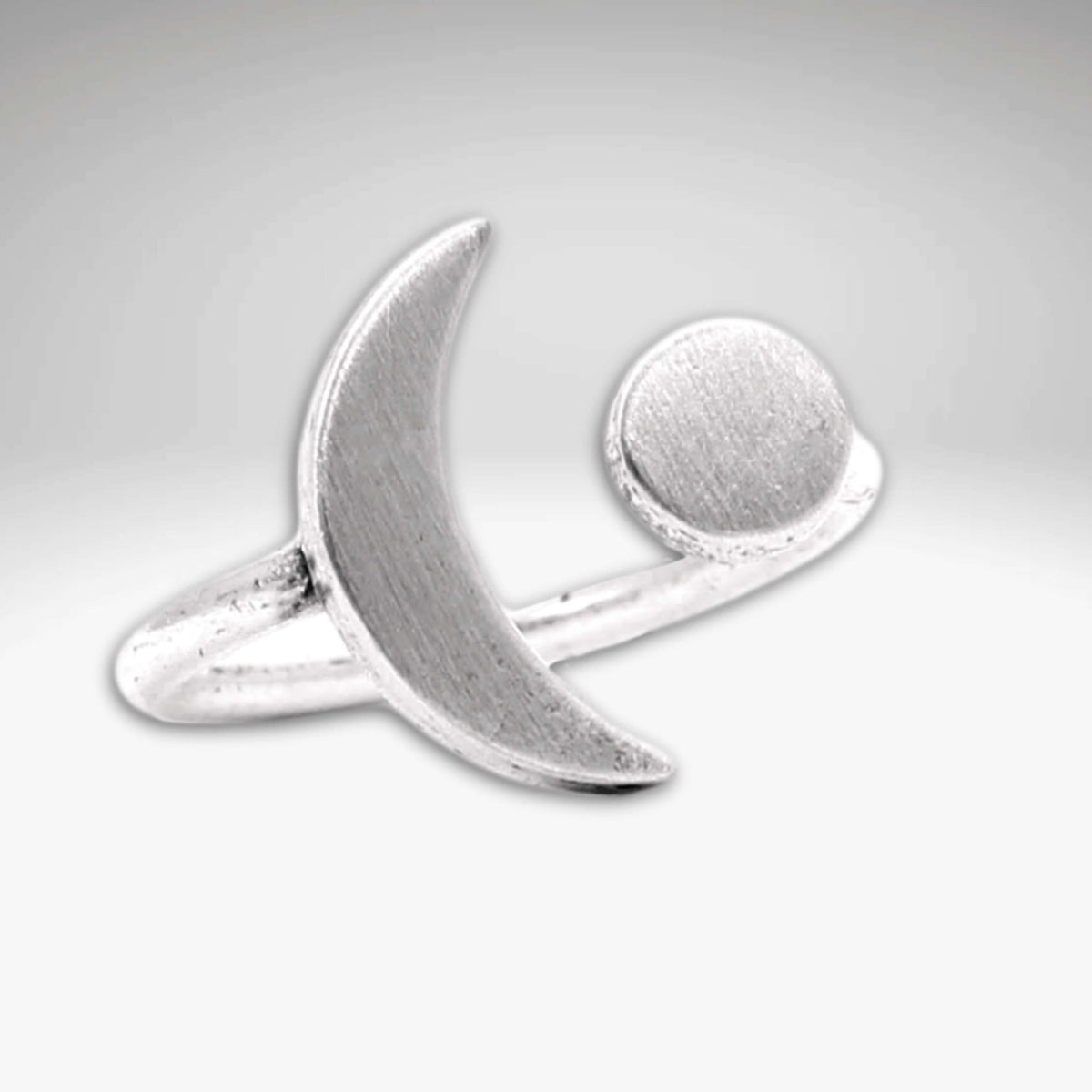 Sun and Moon Adjustable Ring - Daphne Lorna