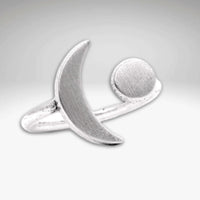 Sun and Moon Adjustable Ring - Daphne Lorna