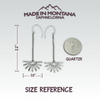 Sunbeam Earrings - Daphne Lorna