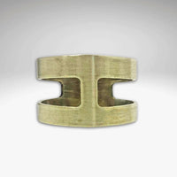 Wide Open Adjustable Ring in Antique Brass finish featuring a unique open design for everyday wear.