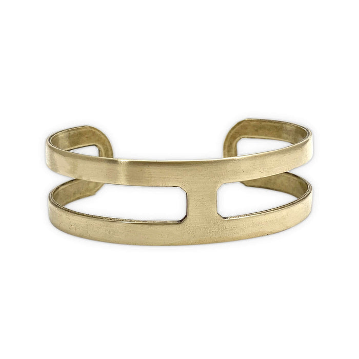 Wide Open Cuff Bracelet - Daphne Lorna