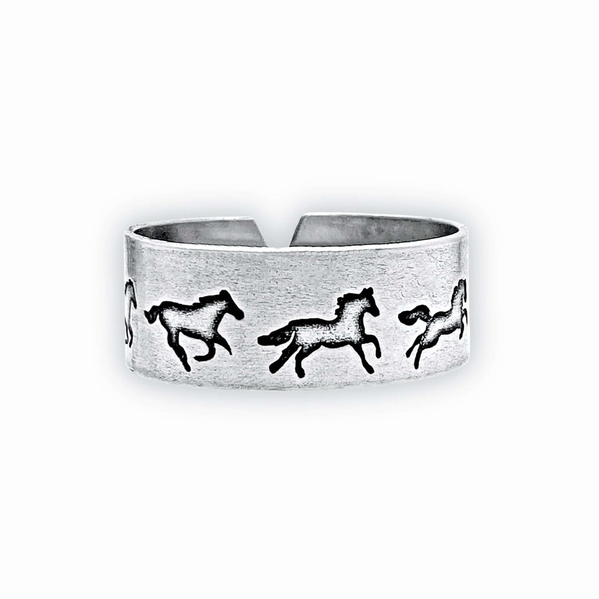 Wild Horses Adjustable Ring - Daphne Lorna