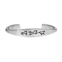 Wild Horses Cuff Bracelet - Daphne Lorna