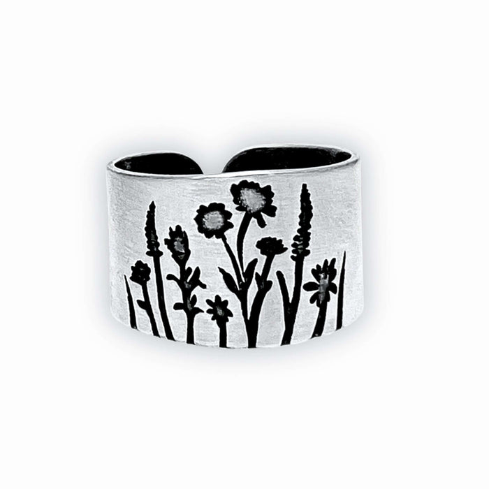 Wildflowers Adjustable Ring - Daphne Lorna
