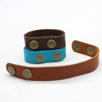 Big Dipper Leather Cuff Bracelet