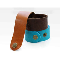 Going to the Sun Road Leather Cuff, [variant_title], daphne lorna