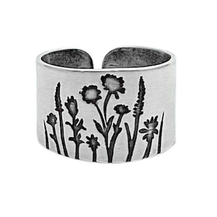 Wildflowers Adjustable Ring