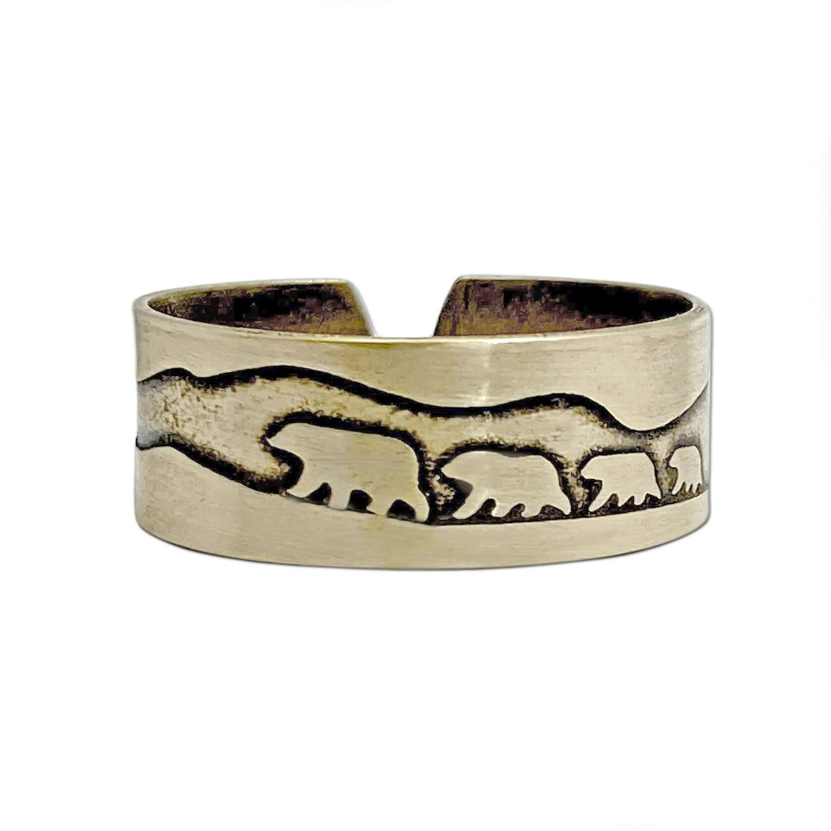 Bears on a Hike Adjustable Ring, [variant_title], daphne lorna