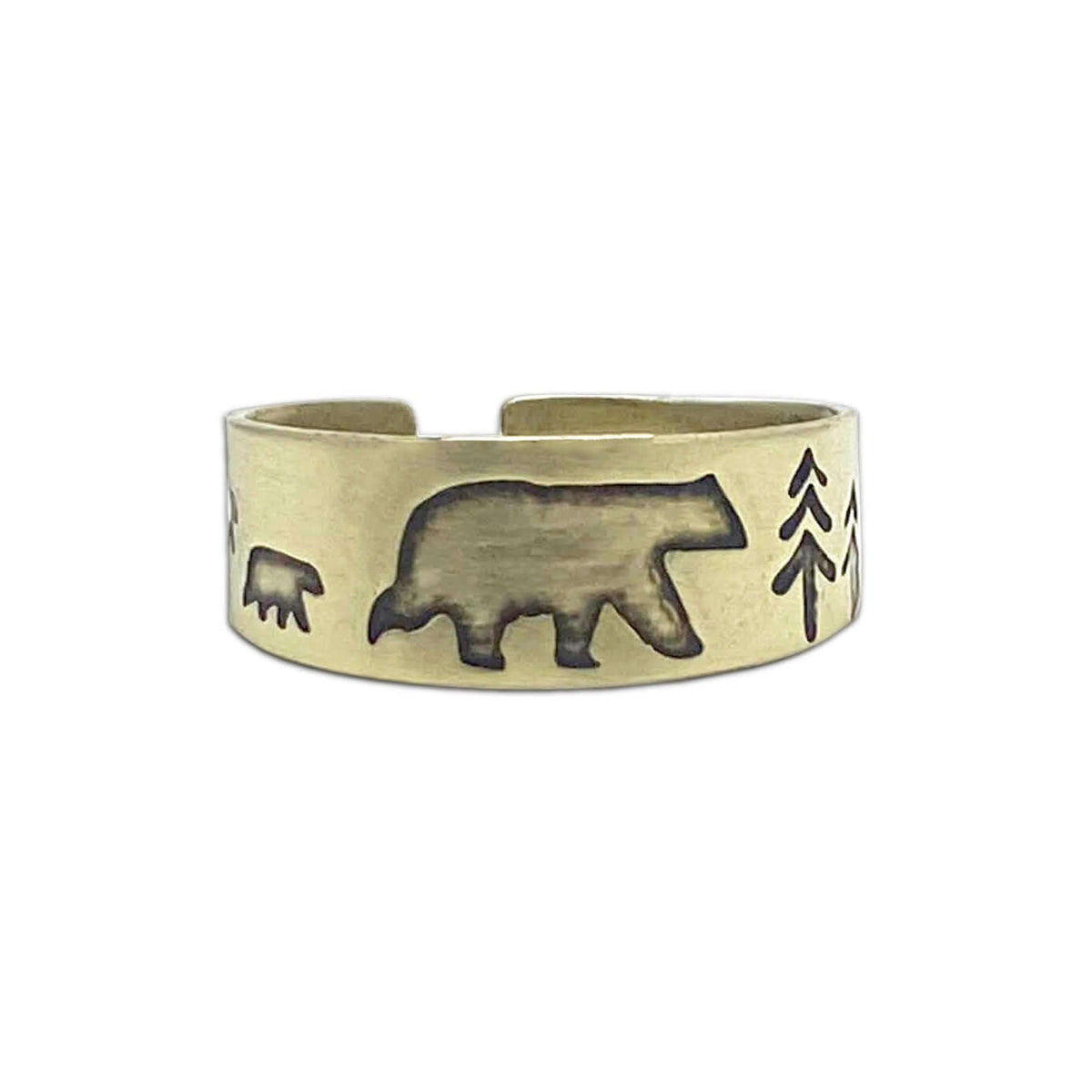 Bear Family Adjustable Ring