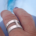 Wide Open Adjustable Ring