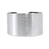 Slate Adjustable Ring, Matte Silver / women's, daphne lorna