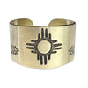 Sol Adjustable Ring, Antique Brass, daphne lorna