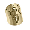 Triple Goddess Adjustable Ring, Antique Brass, daphne lorna