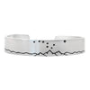 Big Dipper Cuff Bracelet, Matte Silver / Mens, daphne lorna