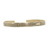 Skinny Stream Cuff Bracelet, Antique Brass / Women's, daphne lorna