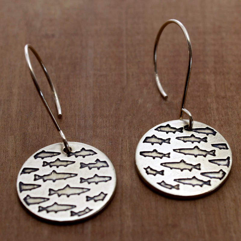 School of Fish Earrings, [variant_title], daphne lorna