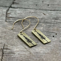 P Pine Tree Earrings